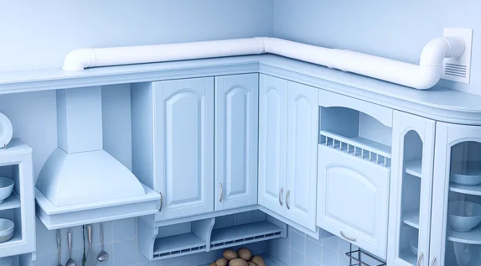 Свежий воздух без компромиссов: Как подключить вытяжку на кухне, сохранив естественную вентиляцию и обеспечив эффективное удаление запахов и испарений, не нарушая микроклимат в квартире.